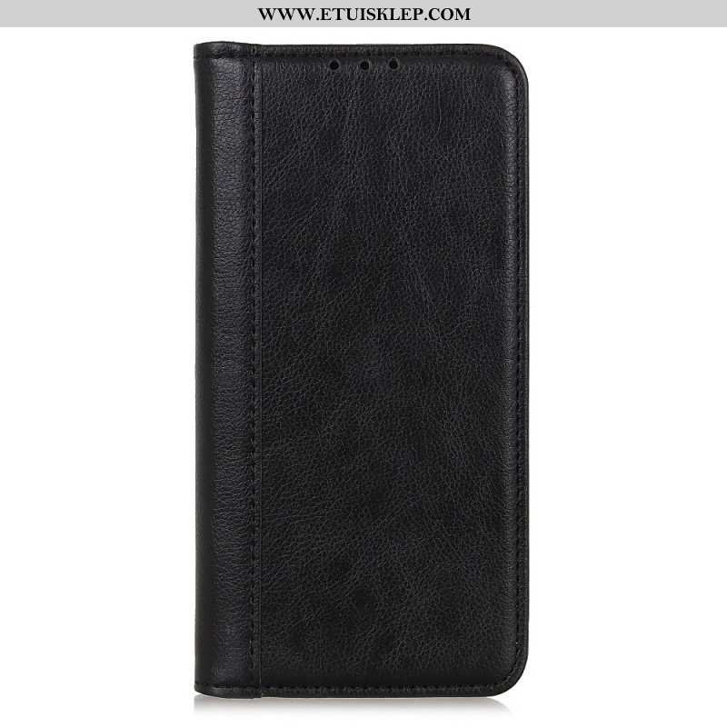 Etui Folio do Samsung Galaxy M52 5G Pleciona Skóra